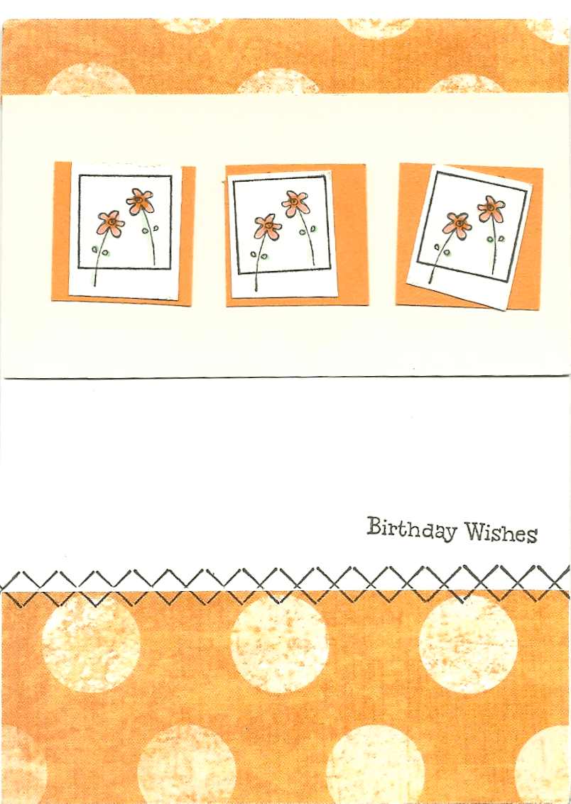 A141 KB's Retro Daisies Box Mini, A191Birthday Wishes Jelly, HH19 Border Dual Stitches #1