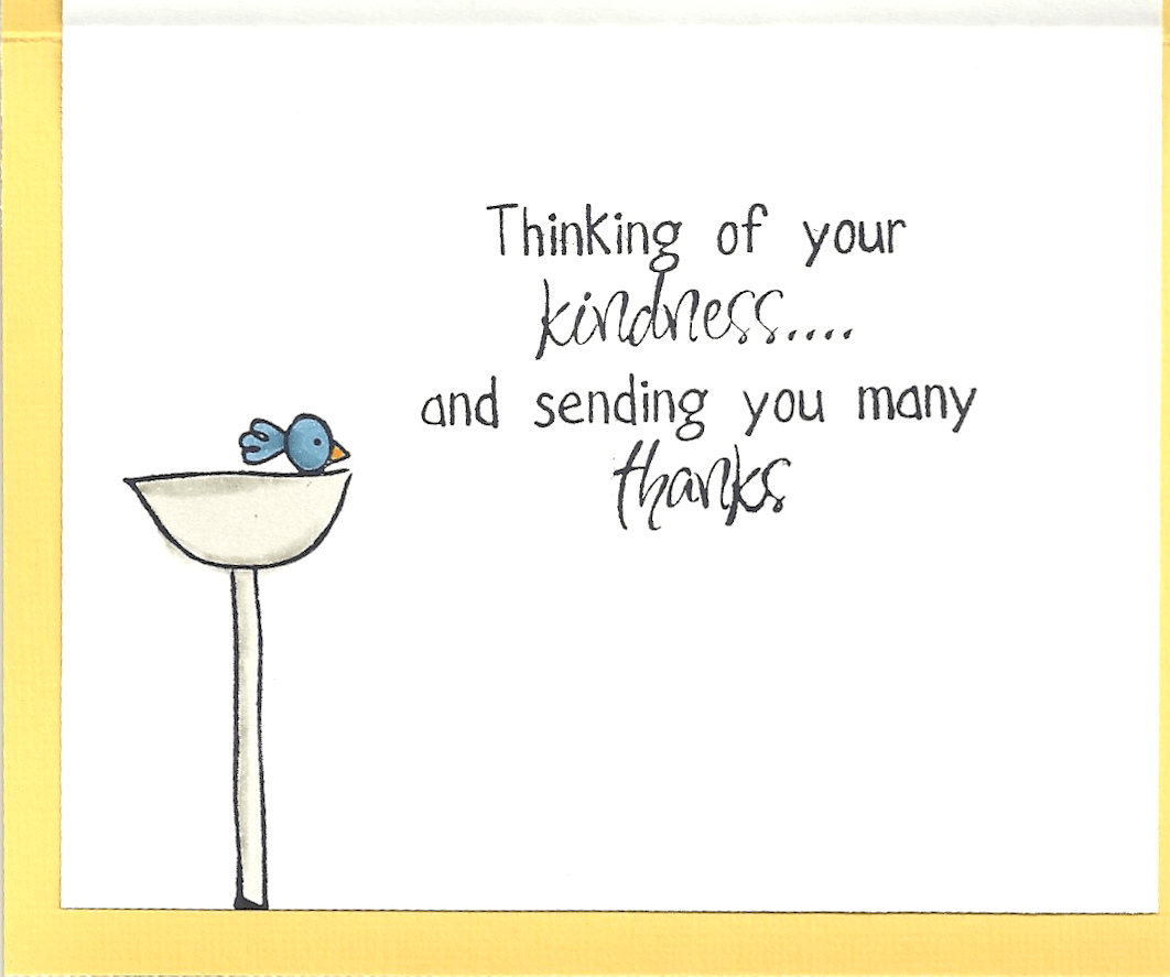 yellow & blue so tweet inside