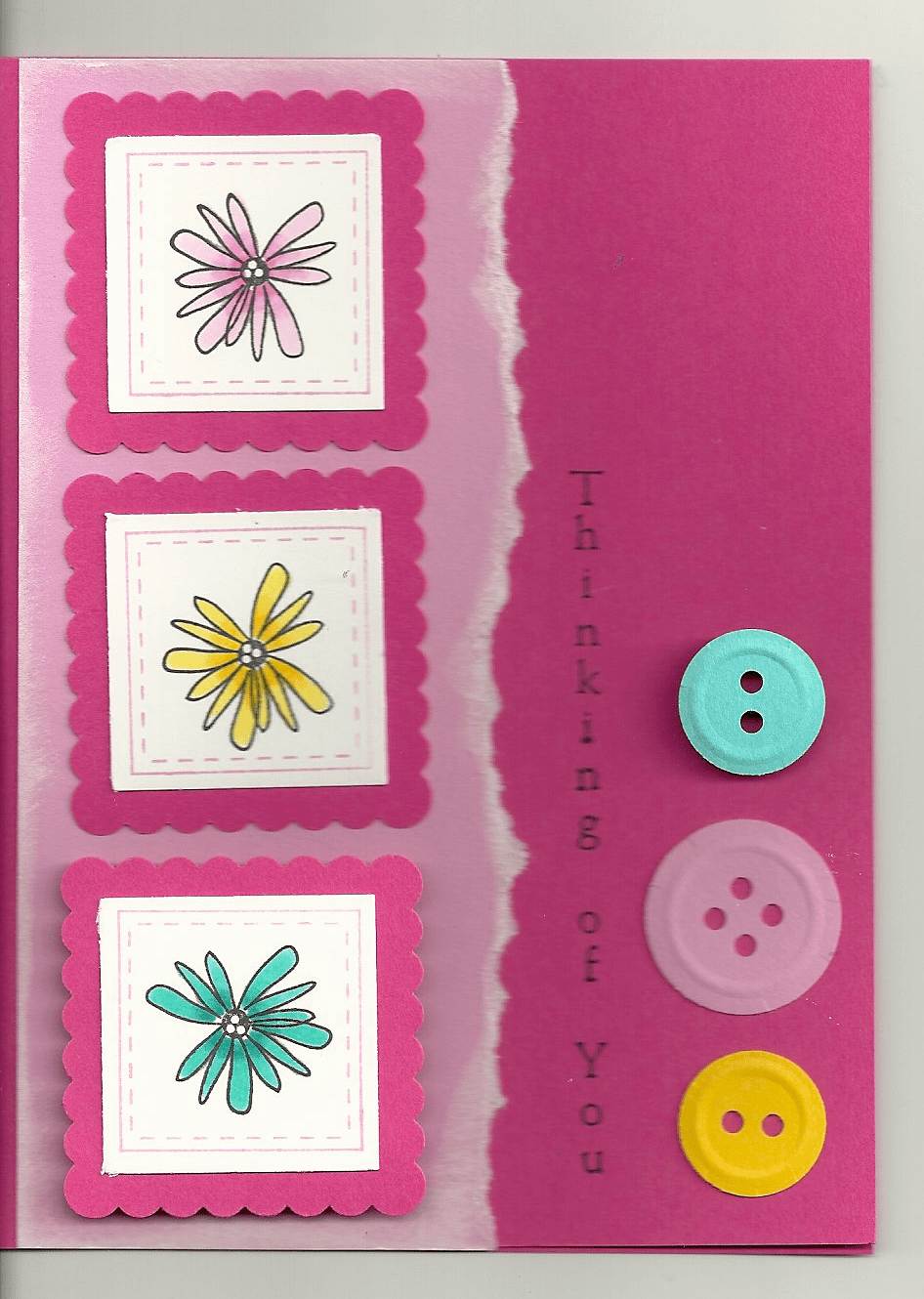 button thinking of you