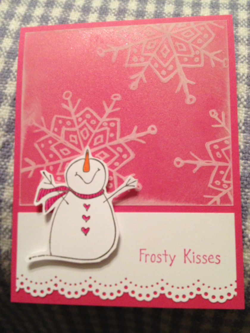 frosty kisses