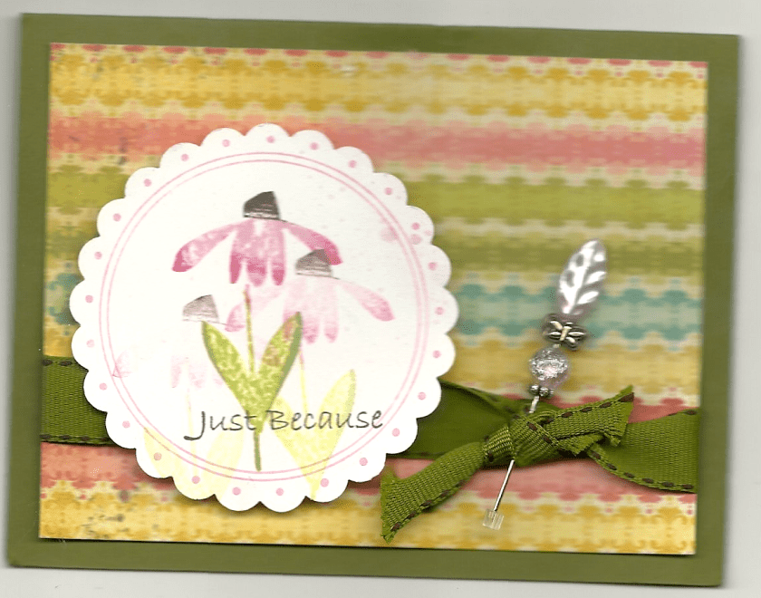 just because coneflower