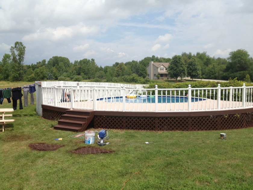 pool deck