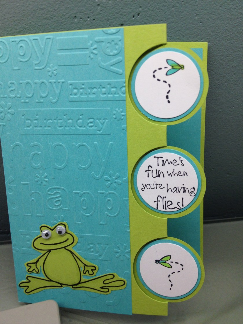 Drew Frog Card