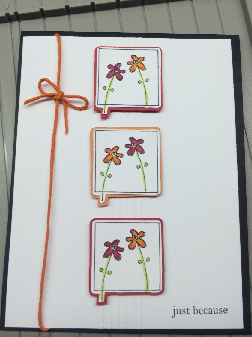 flower card