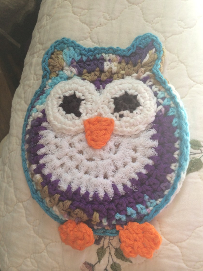 owl scrubbie